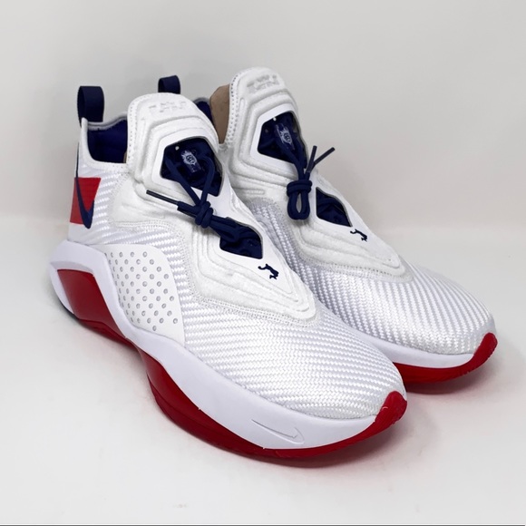Nike LeBron Soldier XIV 'USA' Basketball Sneaker - Picture 5 of 10